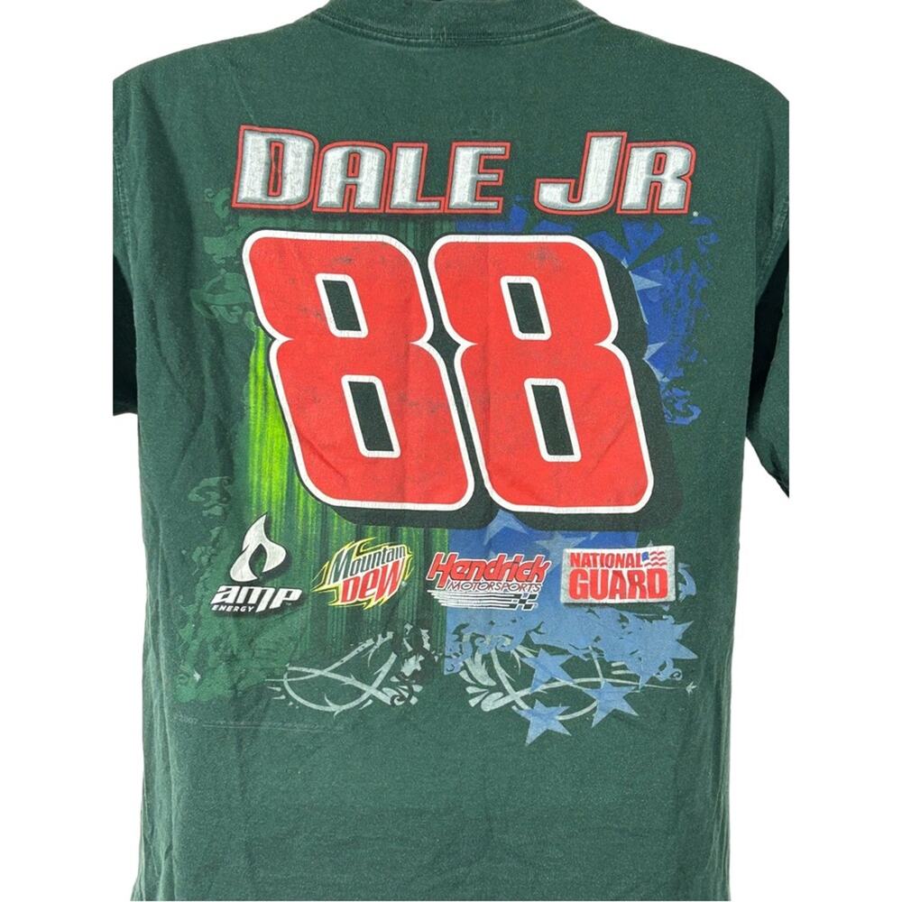 Vintage Dale Jr 88 Hendrick Motorsports Tee M | Mountain Dew Amp NASCAR Shirt